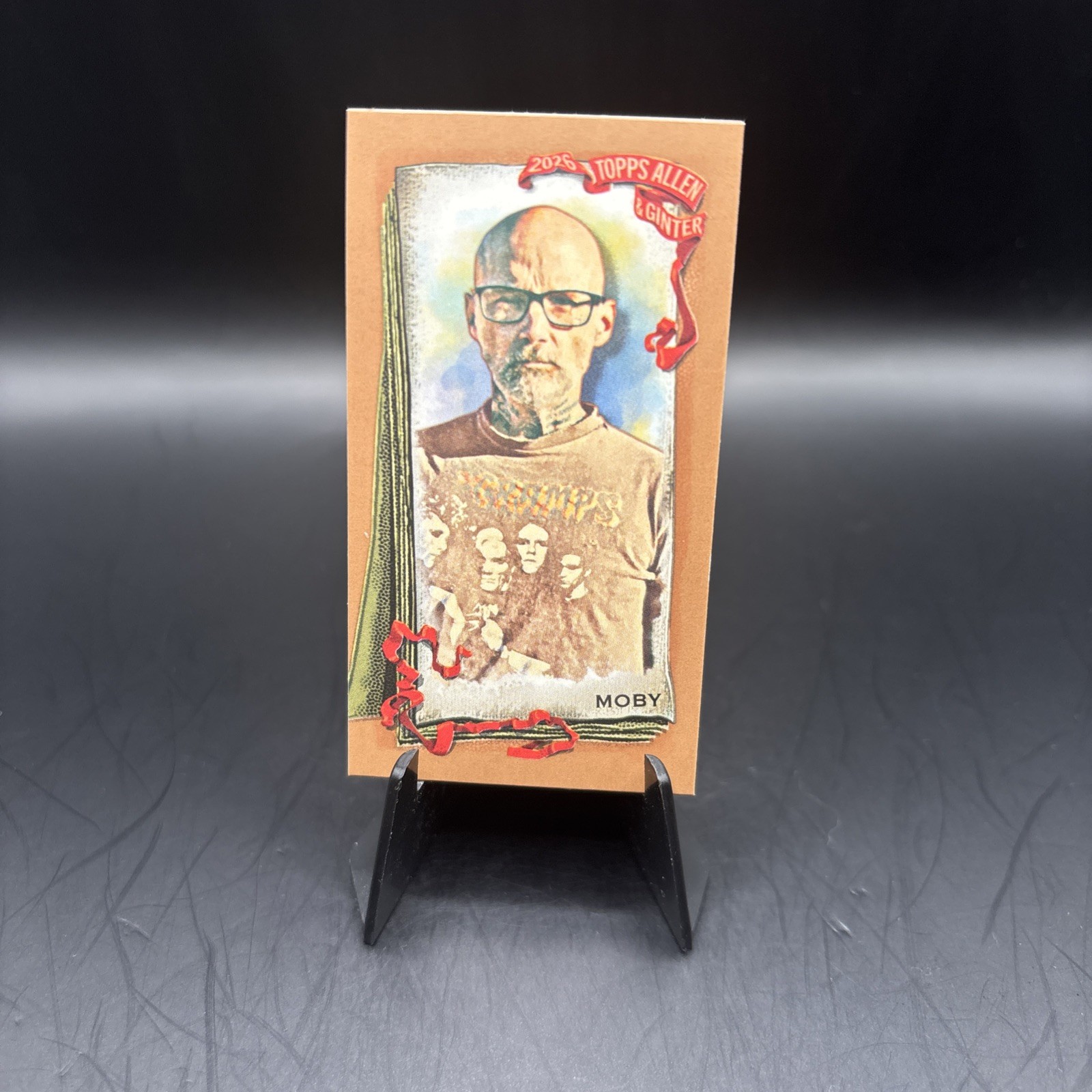 Topps 2026 Allen & Ginter: Moby- Gold mini card #122