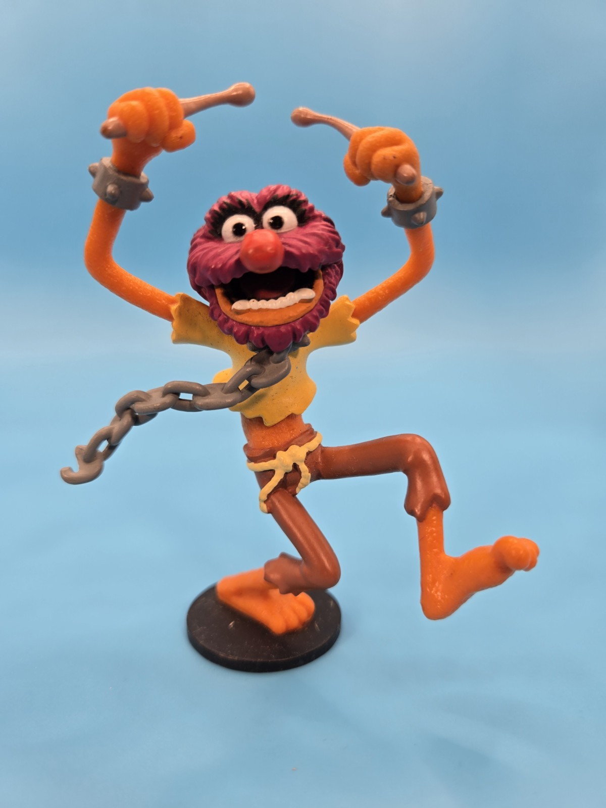 Disney Parks The Muppets Animal Figure Jim Henson 3,75" Cake Topper Giocattolo Plastica