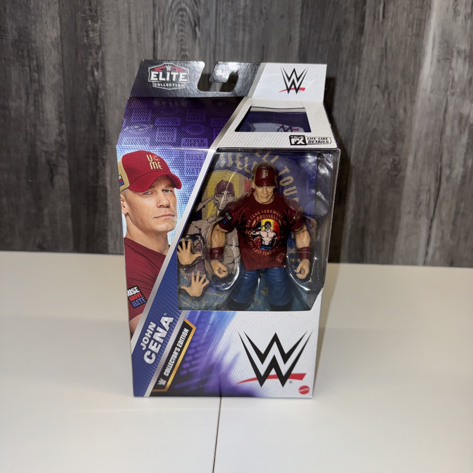 JOHN CENA Elite 120 Edizione Farewell Tour Bruxelles con difensore