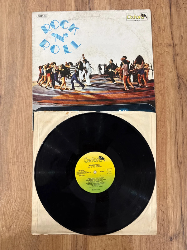 Vinile LP 33 Giri - Kim & The Cadillacs "Rock'N'Roll" ( Oxford )