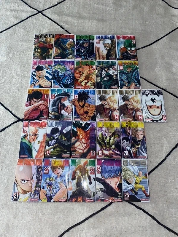 Lot de Mangas One Punch Man