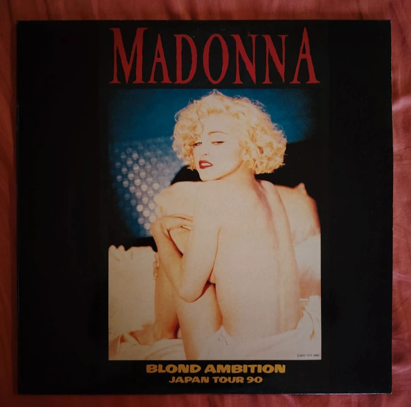Madonna Blond Ambition Japan Tour 90 2LP + laserdisc