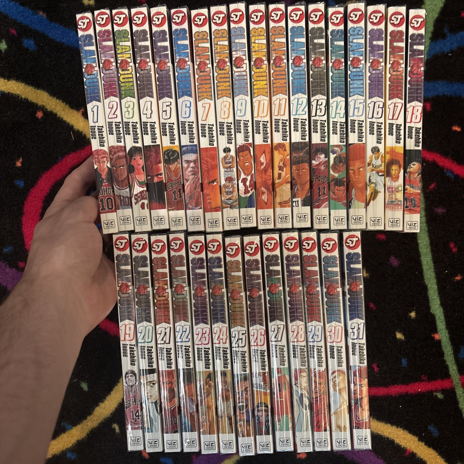 Slam Dunk Manga Vol 1-31 Complete English VIZ Set