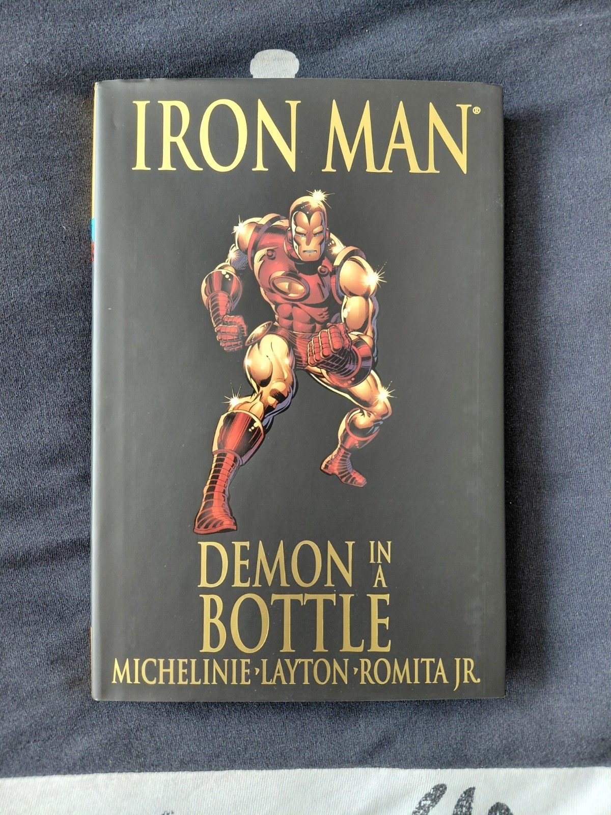 Iron Man Demon in a Bottle Premier Edition Hardcover #120-128 Romita Jr.