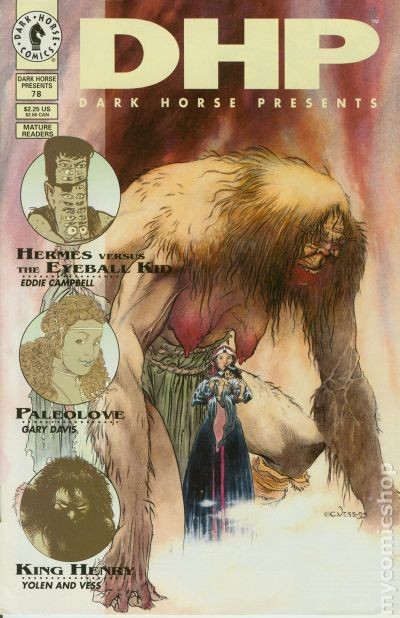 Dark Horse Presents #78 VF 8.0 1993 Immagine Stock
