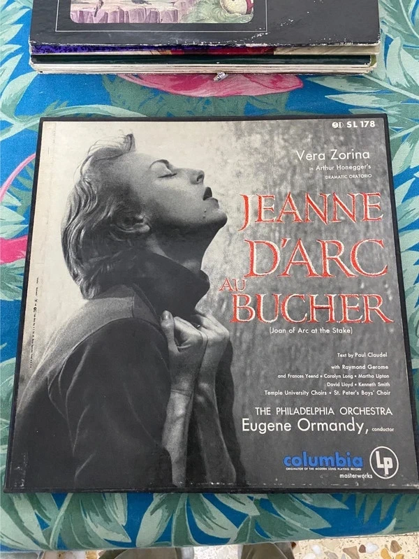 Honegger – Jeanne d’Arc au Bûcher – Ormandy / Vera Zorina – 2LP Columbia
