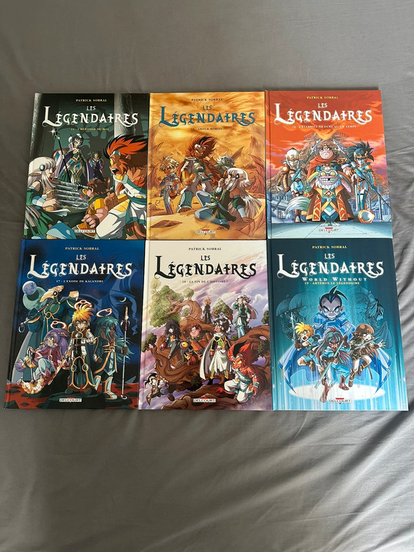 Lot de bd Les Légendaires tome 14/15/16/17/18/19