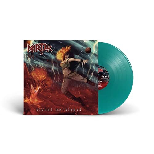 MARTYR - PLANET METALHEAD TRANSPARENT GREEN VINYL - Vinyl Record - P2222z