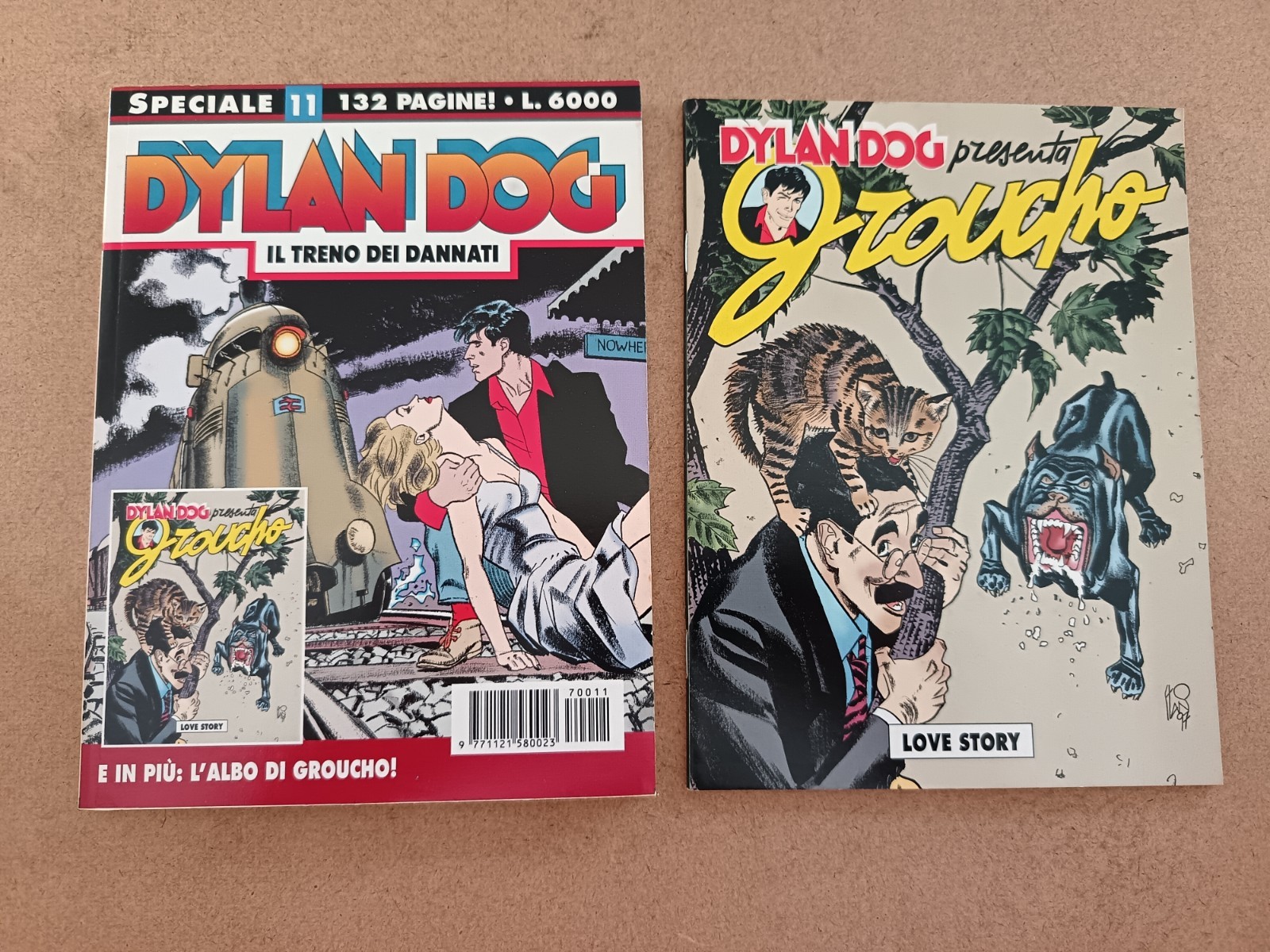 1912A DYLAN DOG SPECIALE N° 11 1997 + ALBO GROUCHO BONELLI ED. OTTIMI