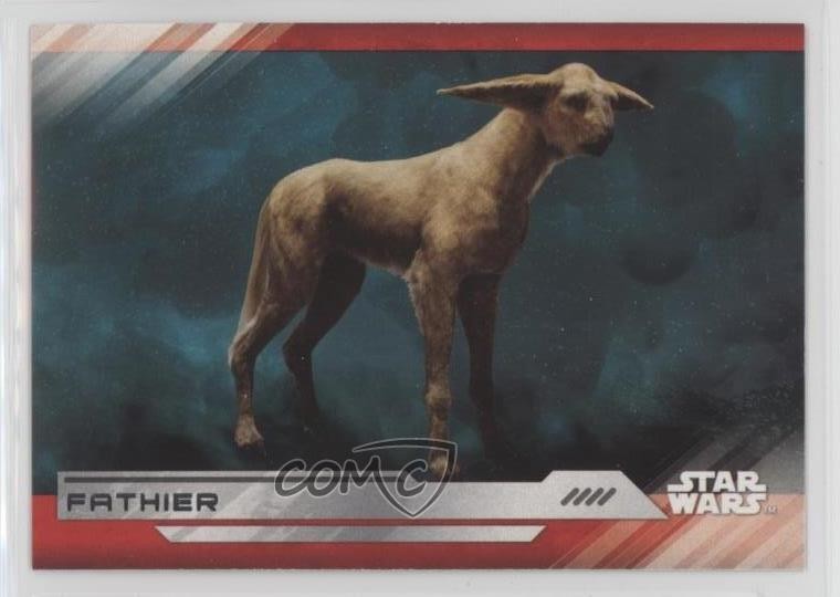 2017 Topps Star Wars: The Last Jedi Fathier #27 0q3