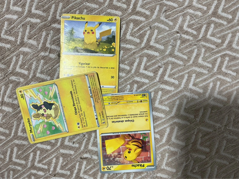 Pikachu cartas