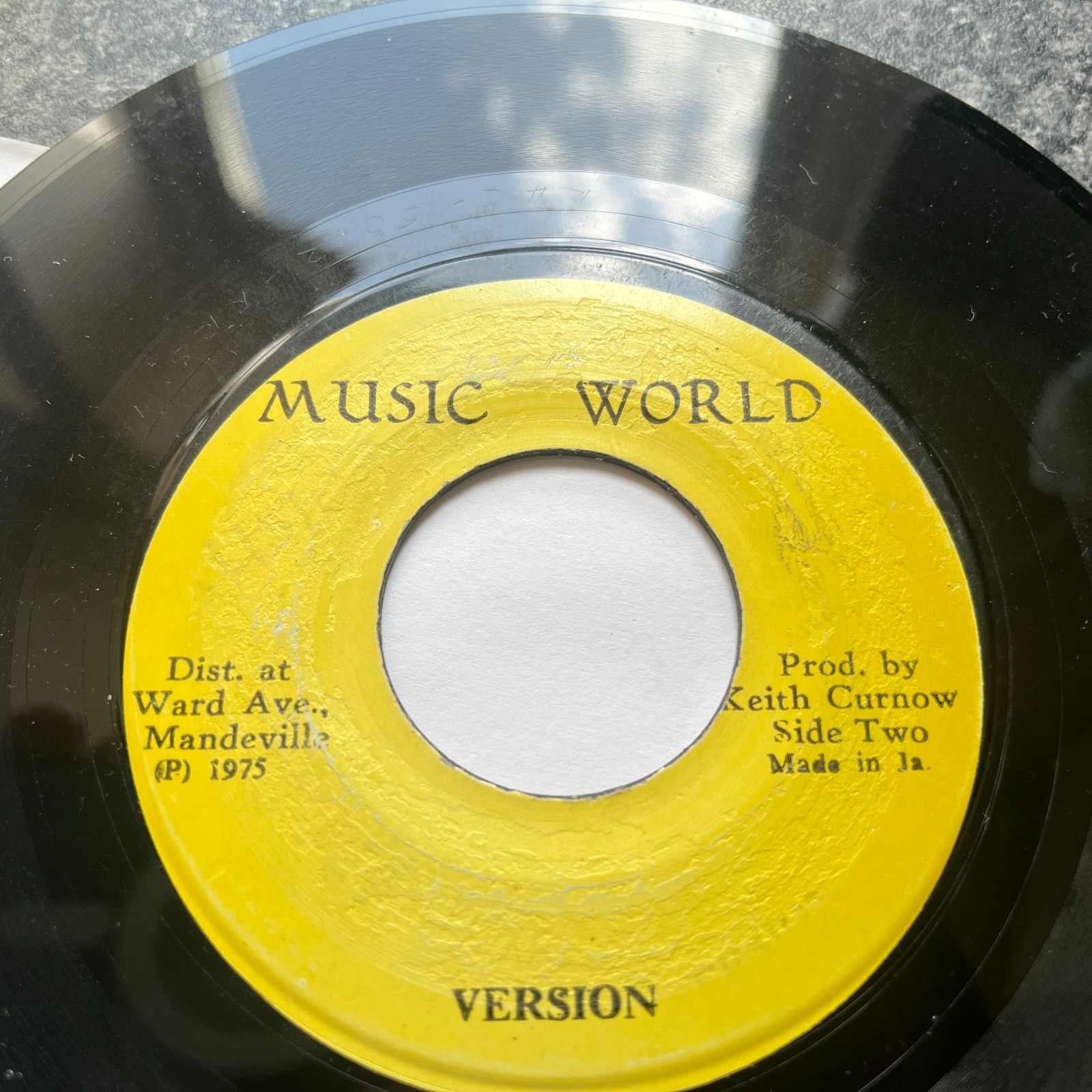 Bill & Dicky  Hold Them Natty Music World Jamaica Vinyl 7" 45 Single Reggae