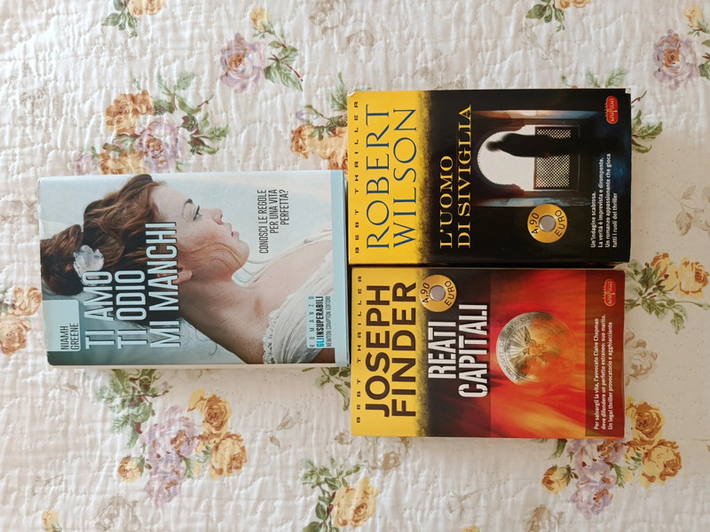 Lotto 3 Libri - Thriller e Commedia Romantica (Ottime Condizioni)