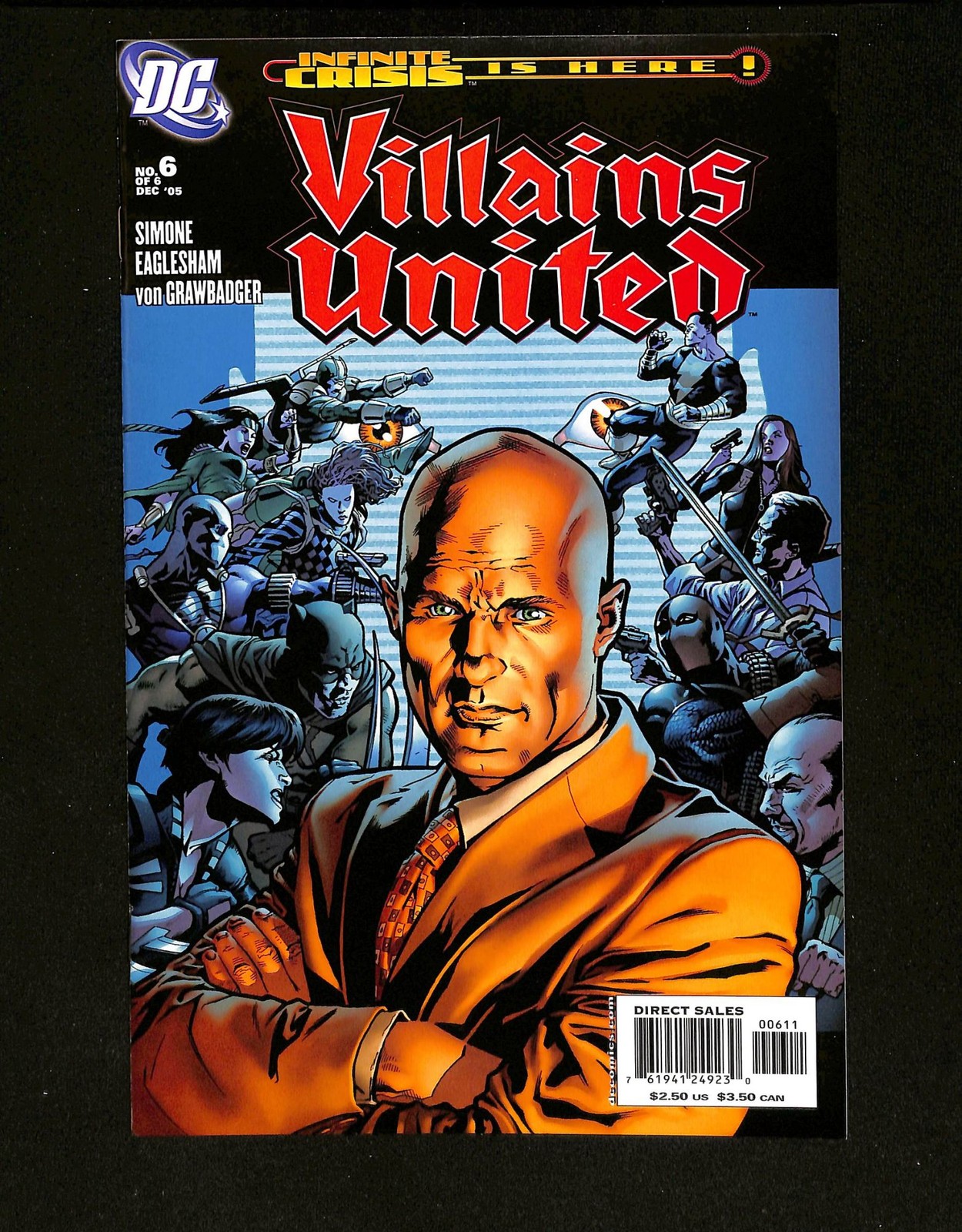 Villains United #6 DC 2005