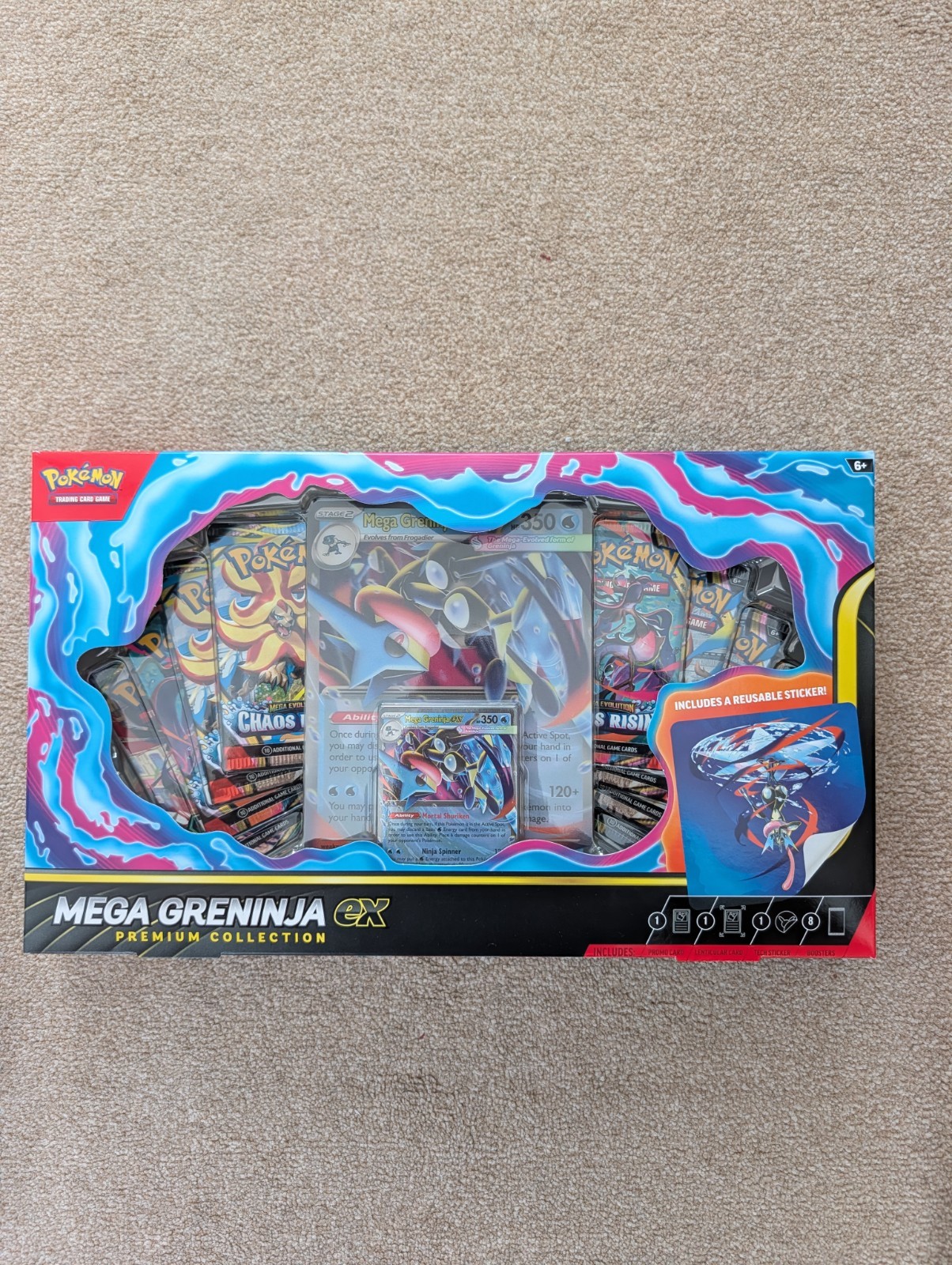 Pokemon TCG Mega Greninja ex Premium Collection