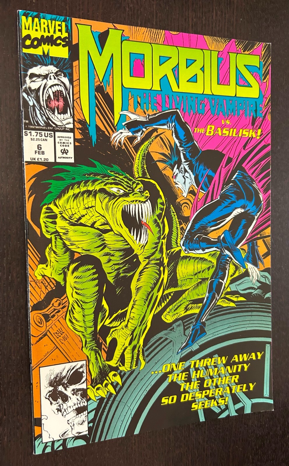 MORBIUS #6 (Marvel Comics 1993) -- Horror -- quasi nuovo -