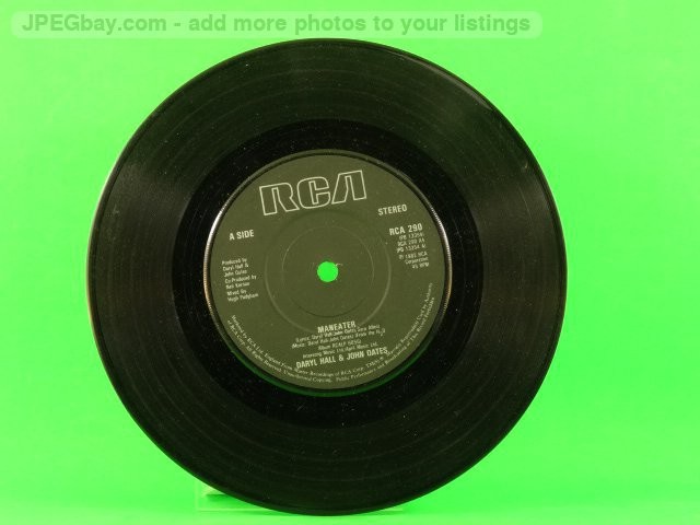 HALL & OATES MANEATER (plain sleeve) (137) 7" RCA