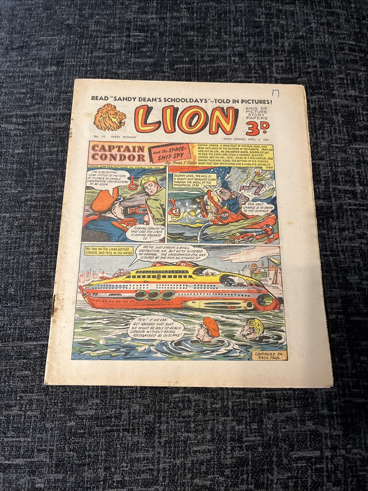Lion Comic - No 111 - 3 April 1954
