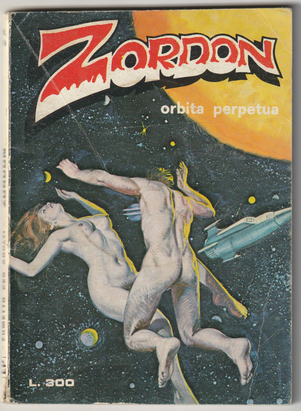 ✪ ZORDON #46 Orbita perpetus, Ediperiodici 1977 FUMETTO TASCABILE Z2