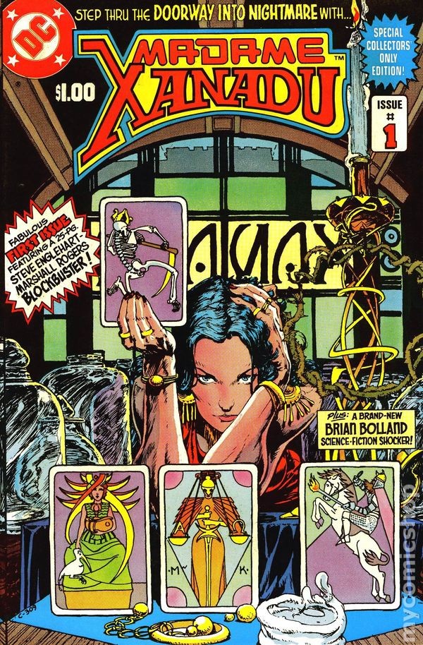 Madame Xanadu #1 FN- 5.5 1981 Immagine Stock
