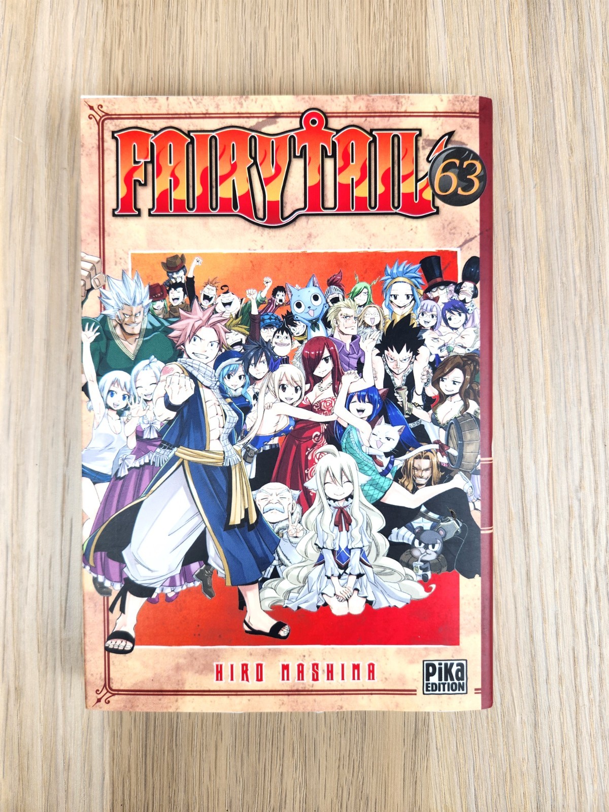Manga Fairy Tail – Tome 63 par Hiro Mashima