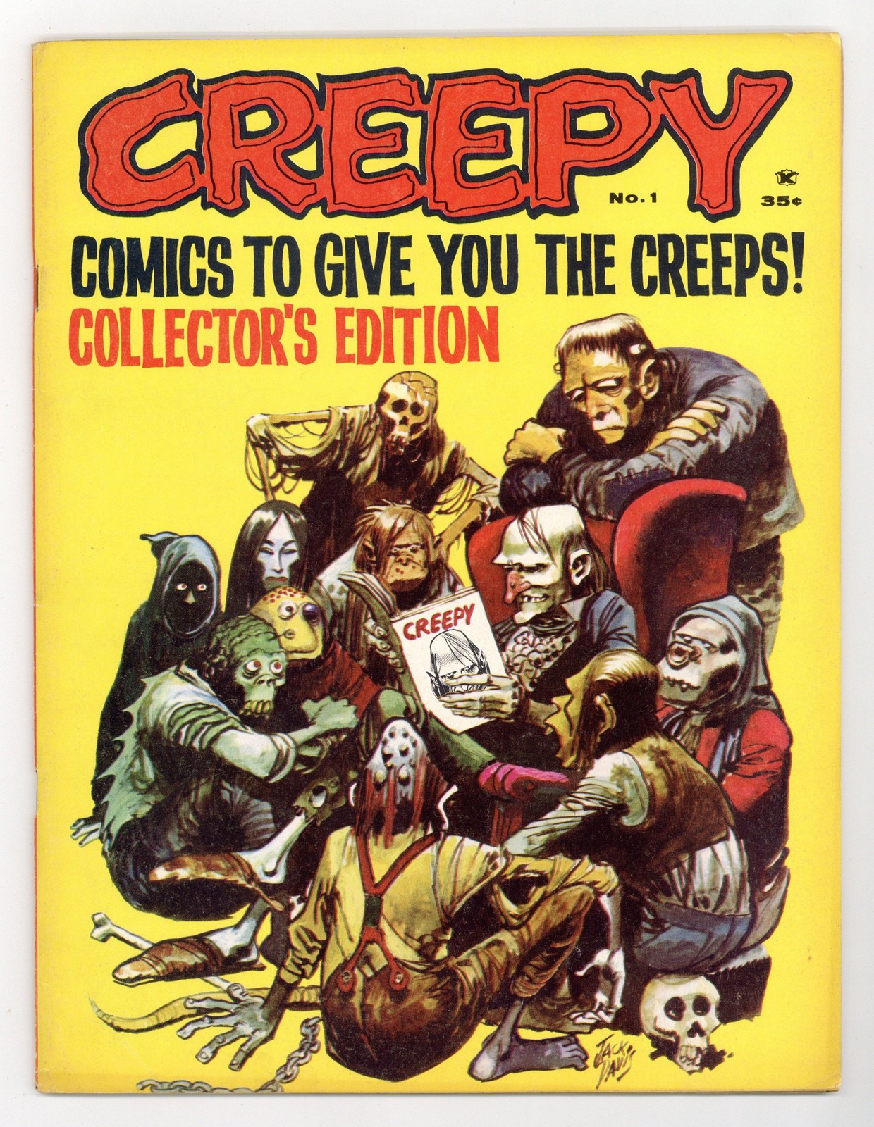 Creepy #1 VG- 3.5 1964 1st app. Uncle Creepy