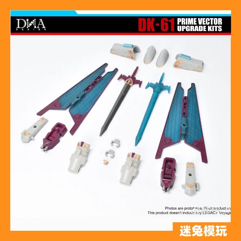 DNA Design DK-61 Upgrade Kit for Legacy Vector Prime ABS Parts - No Figure