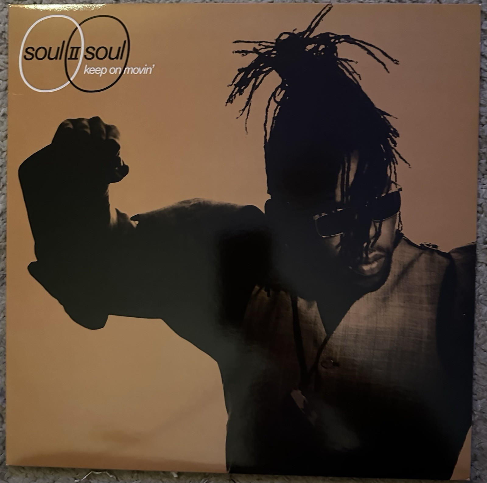 Soul II Soul Keep On Movin LP 1989 Virgin Club Dance R&B Vinyl