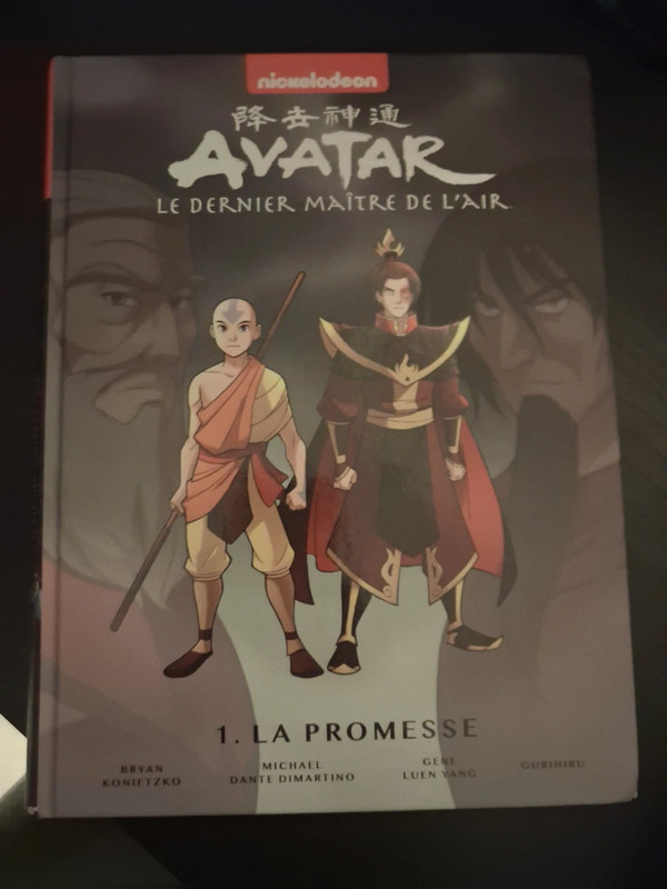 Avatar le dernier maître de l’air la promesse