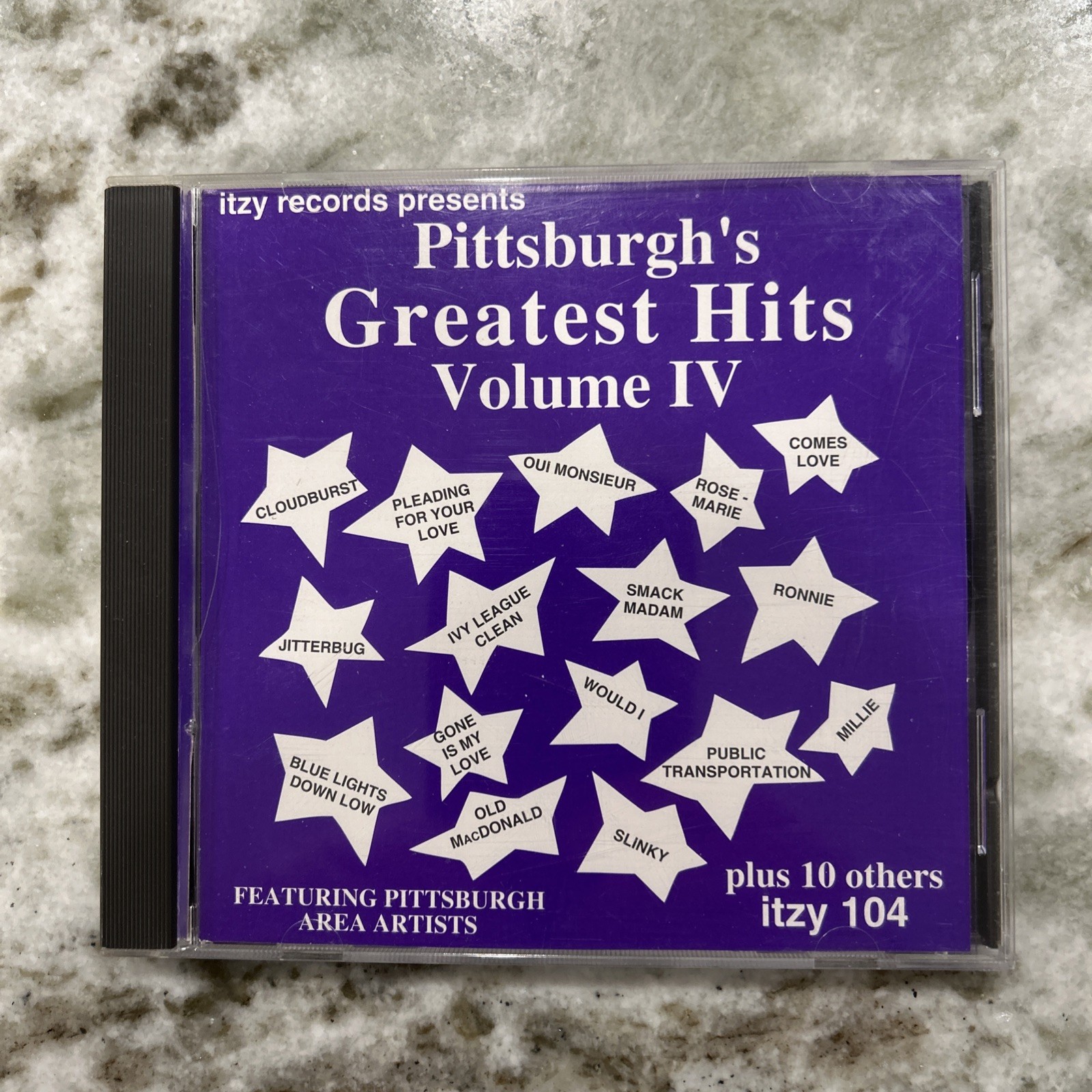 Pittsburgh's Greatest Hits Volume IV - itzy Records CD 104