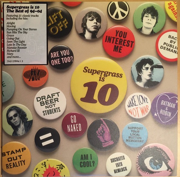 Supergrass / Supergrass Is 10 The Best Of 94-04 UK 10in 2LP Parlophone 5789941