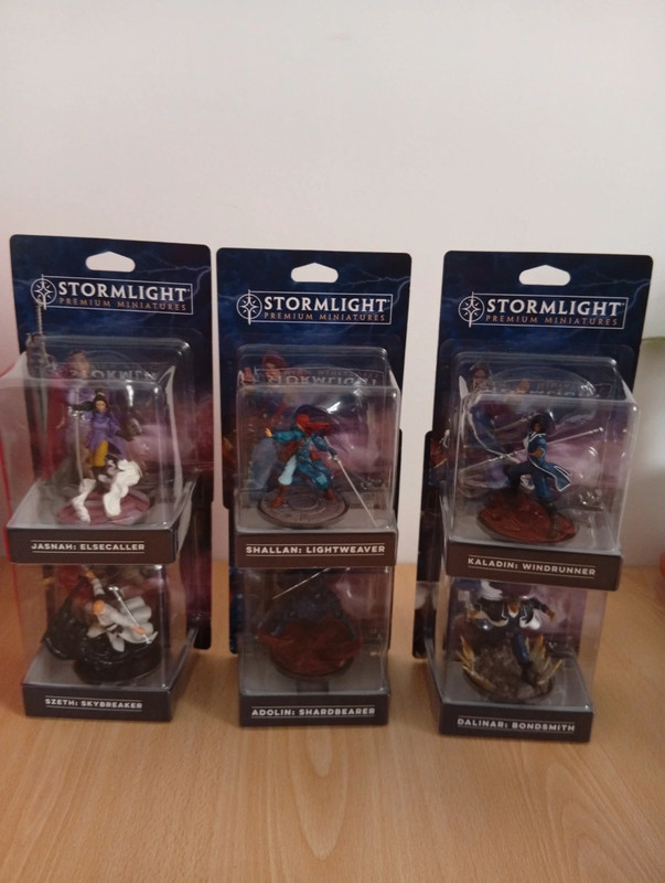 All in - Stormlight Premium Miniatures - Full Kickstarter Exclusive Collection (Brotherswise Games)