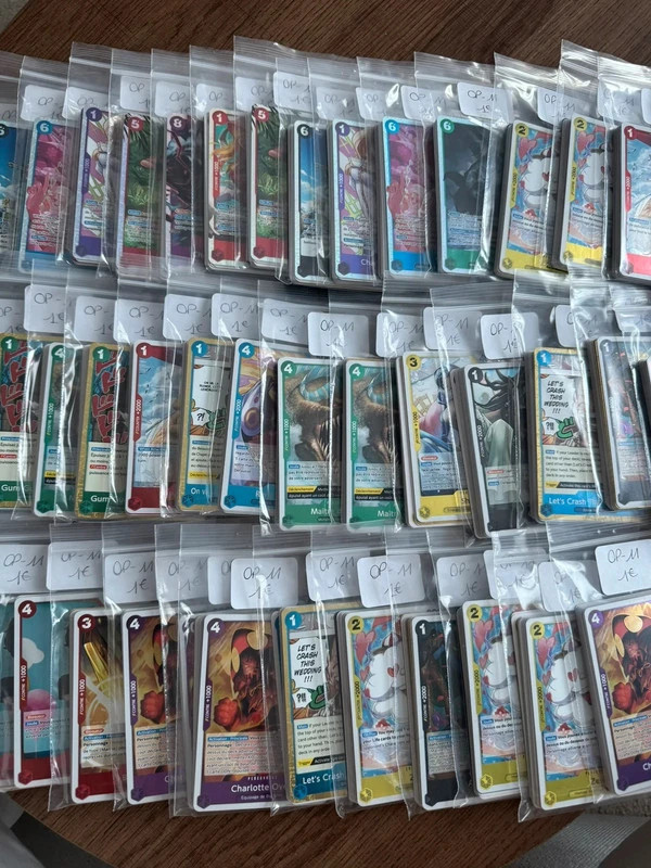 Lot de cartes One Piece OP-11