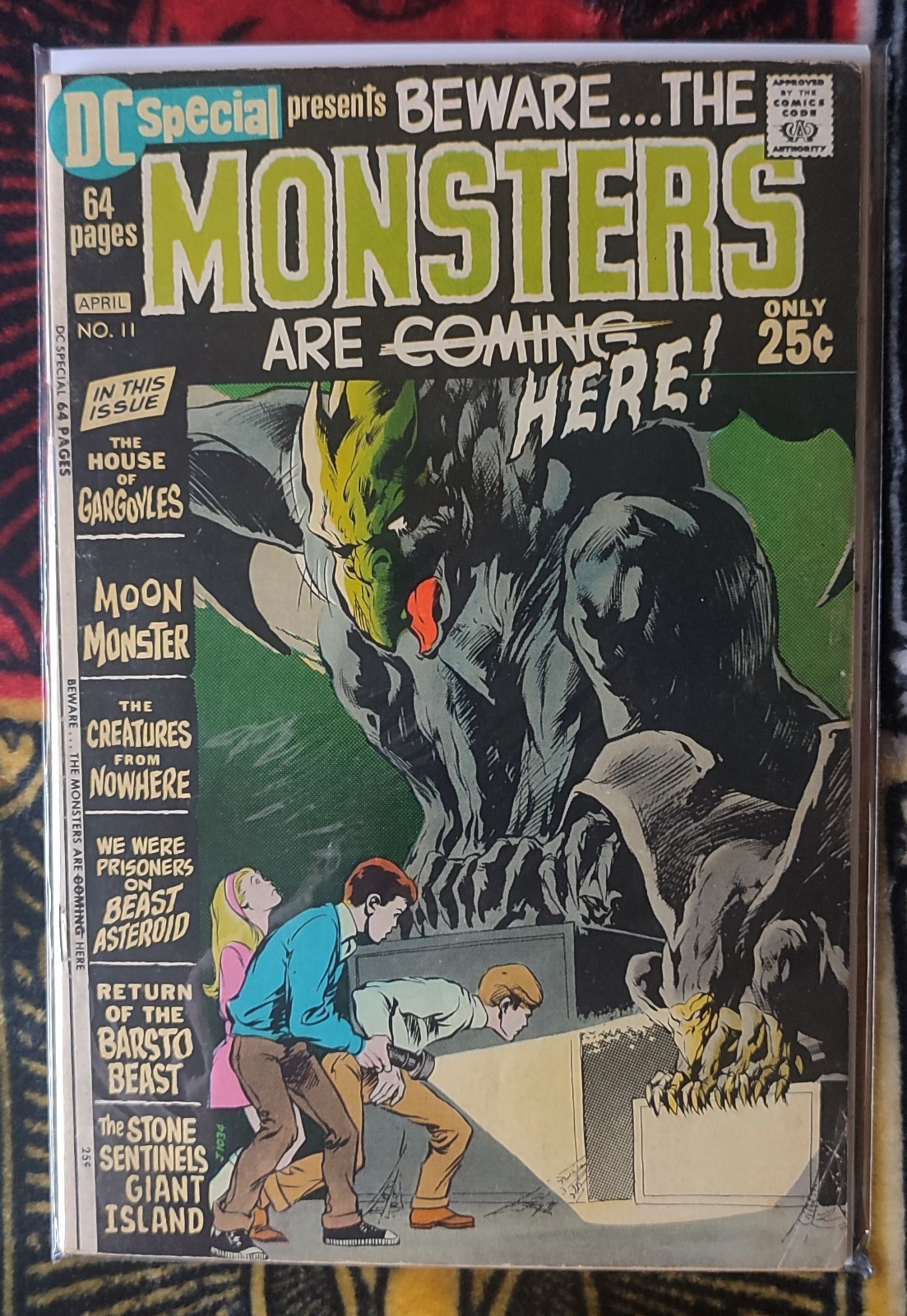 DC Special #11 1971 Neal Adams Monsters Horror Cover 64 Page Giant 25c