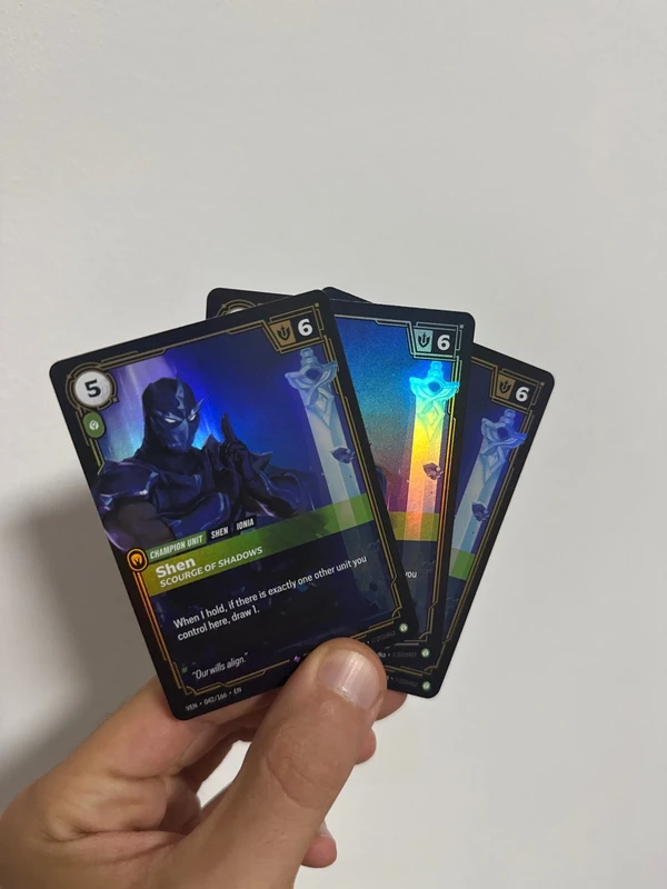 Shen scourge of shadows playset vendetta riftbound