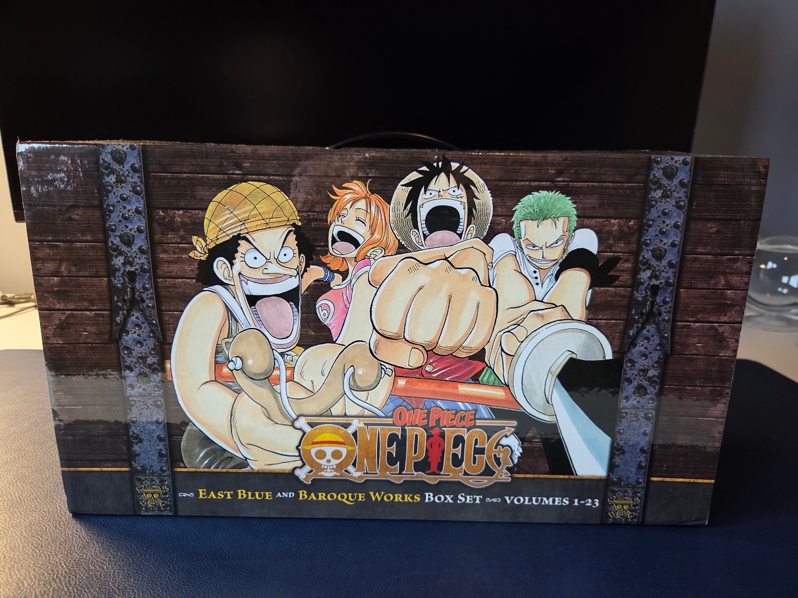 One Piece VIZ Media Box Set 1 - East Blue & Baroque Works Vol 1-23 English