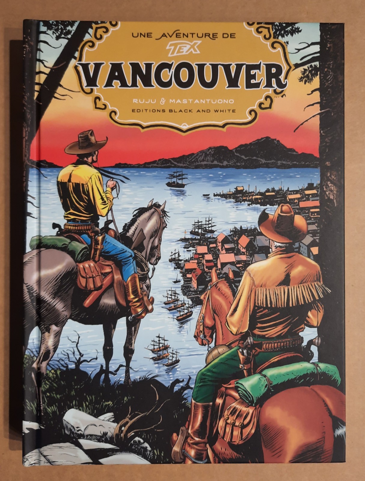 TEX tome 16 Vancouver BLACK & WHITE TIRAGE LIMITE TL EO ETAT NEUF