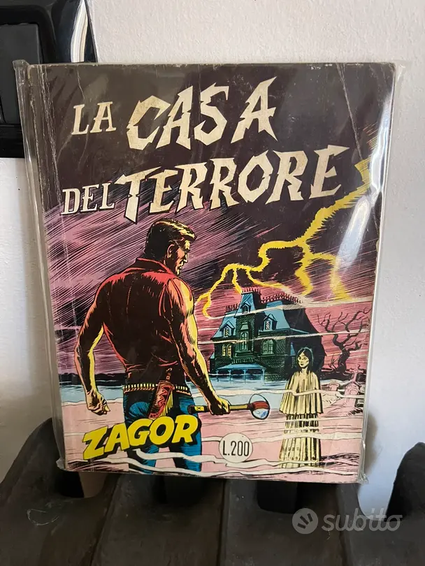 Zagor scritta rossa nr. 33 da lire 200
