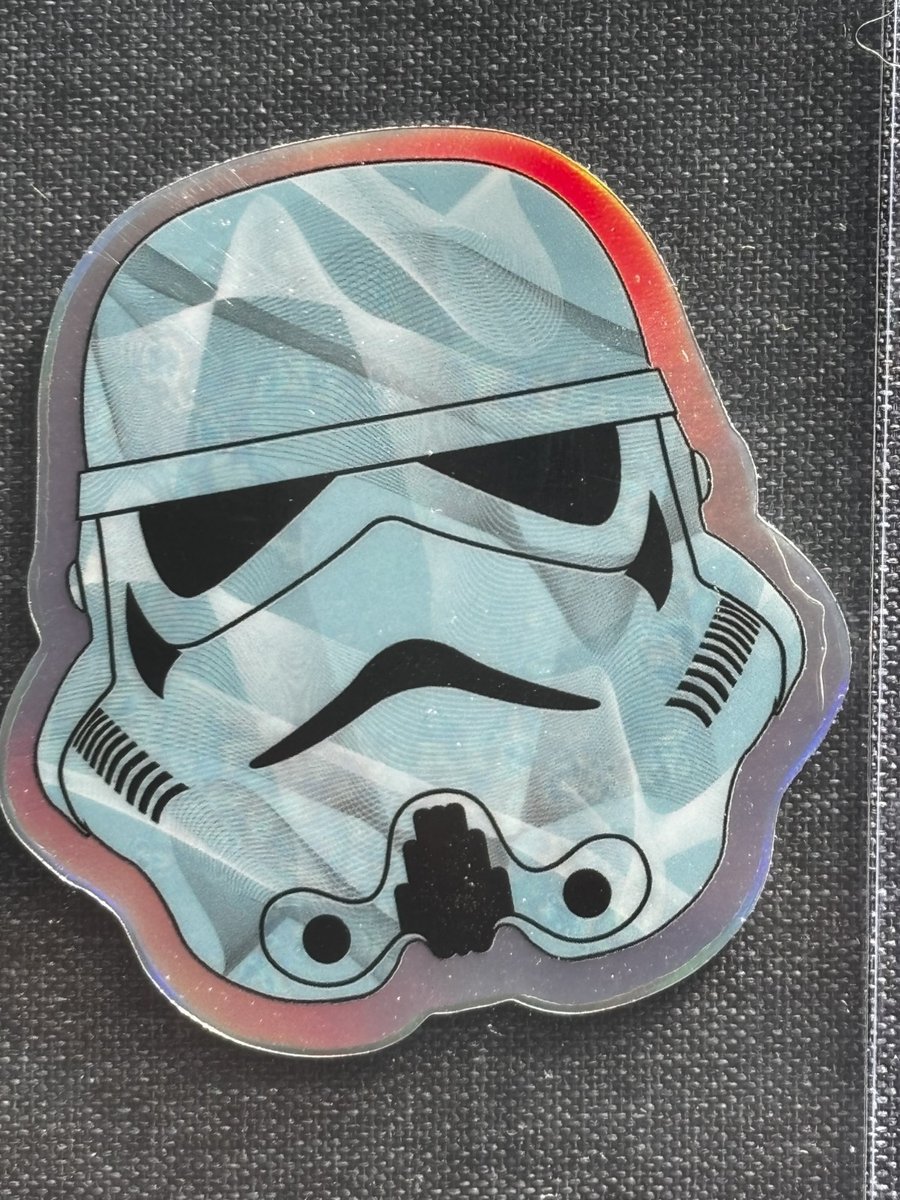 2026 Topps Chrome Star Wars Stormtrooper Command Helmet Card #SC-20