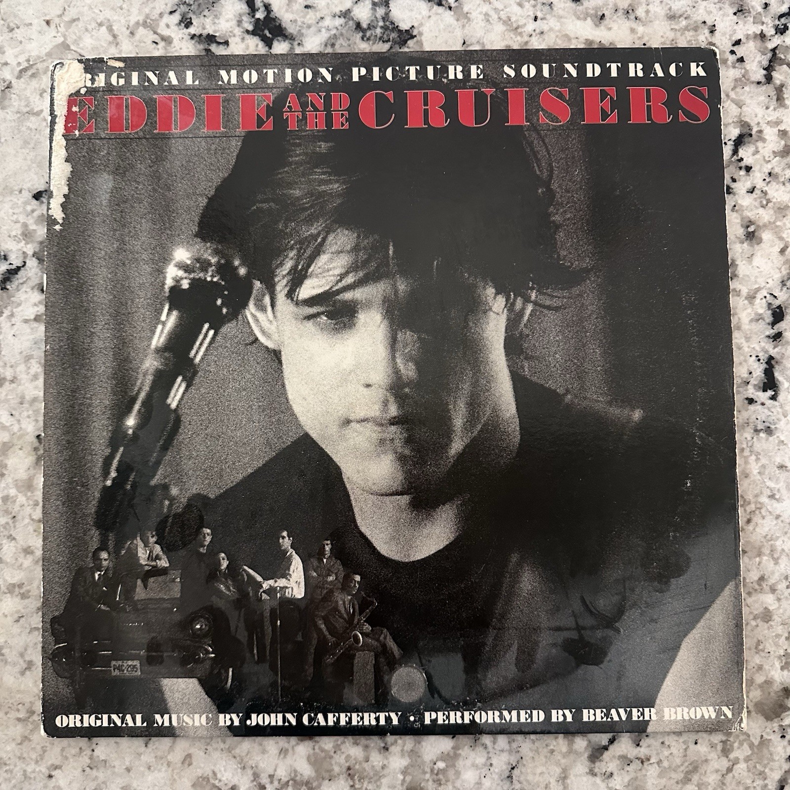 Eddie and the Cruisers Original Motion Picture Soundtrack Vinyl Record Album 80s