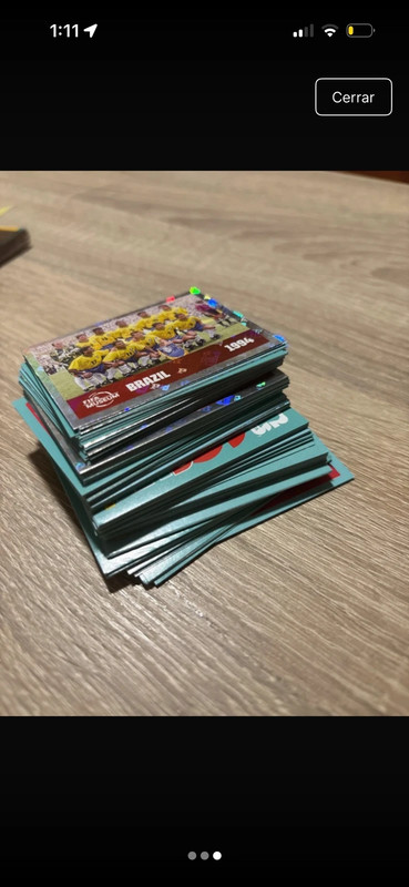 Lote 87 cartas mundial panini 2026