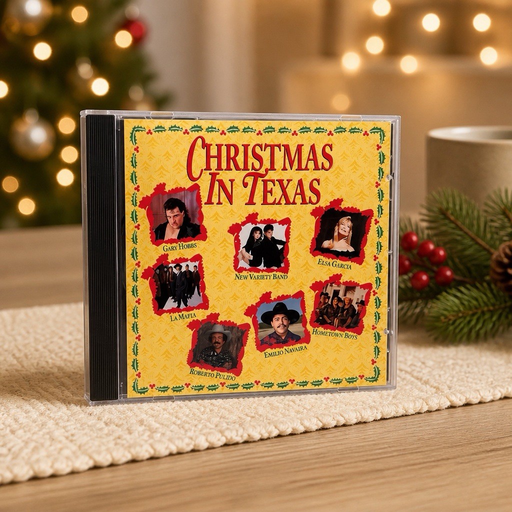 Christmas in Texas   Capitol Records – 1992   Latin / Cumbia / Tex‑Mex – CD – VG