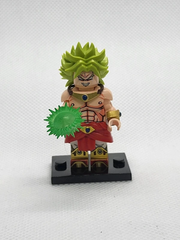 Figurine Type Lego - Dragon Ball Z - Broly (Lego-style Figure - Dragon Ball Z - Broly)