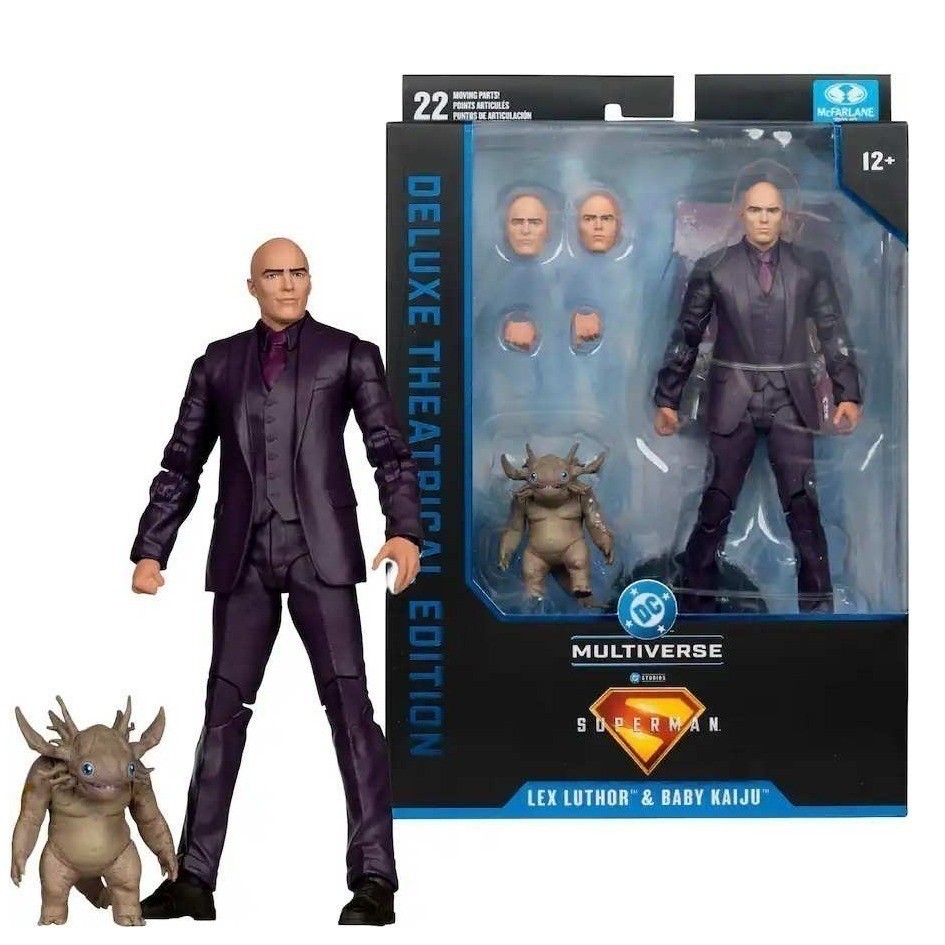 McFarlane DC Multiverse Superman Movie Lex Luthor & Baby Kaiju Deluxe Figure Set