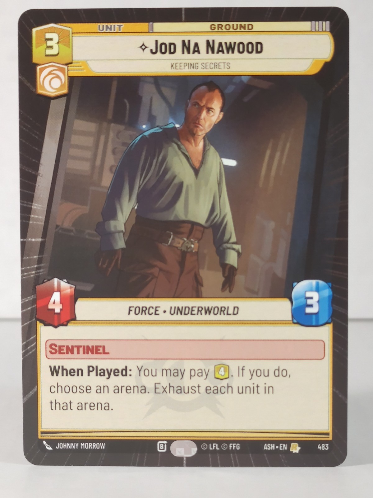 Jod Na Nawood - Keeping Secrets - Ashes of the Empire #219 - SWU -NM -C13