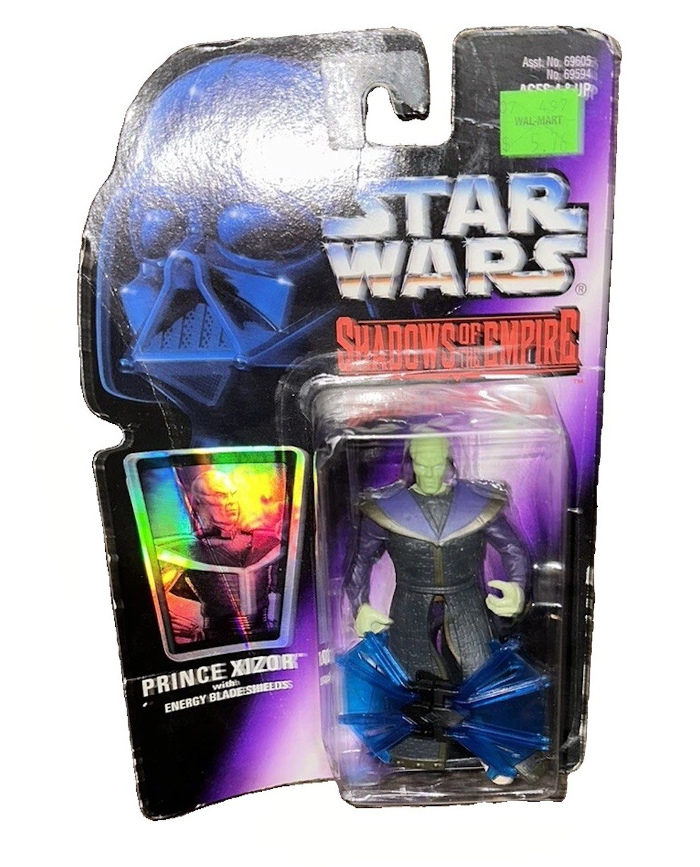 VTG Star Wars Prince Xizor 1996 Shadows Of The Empire Action Figure Hasbro New