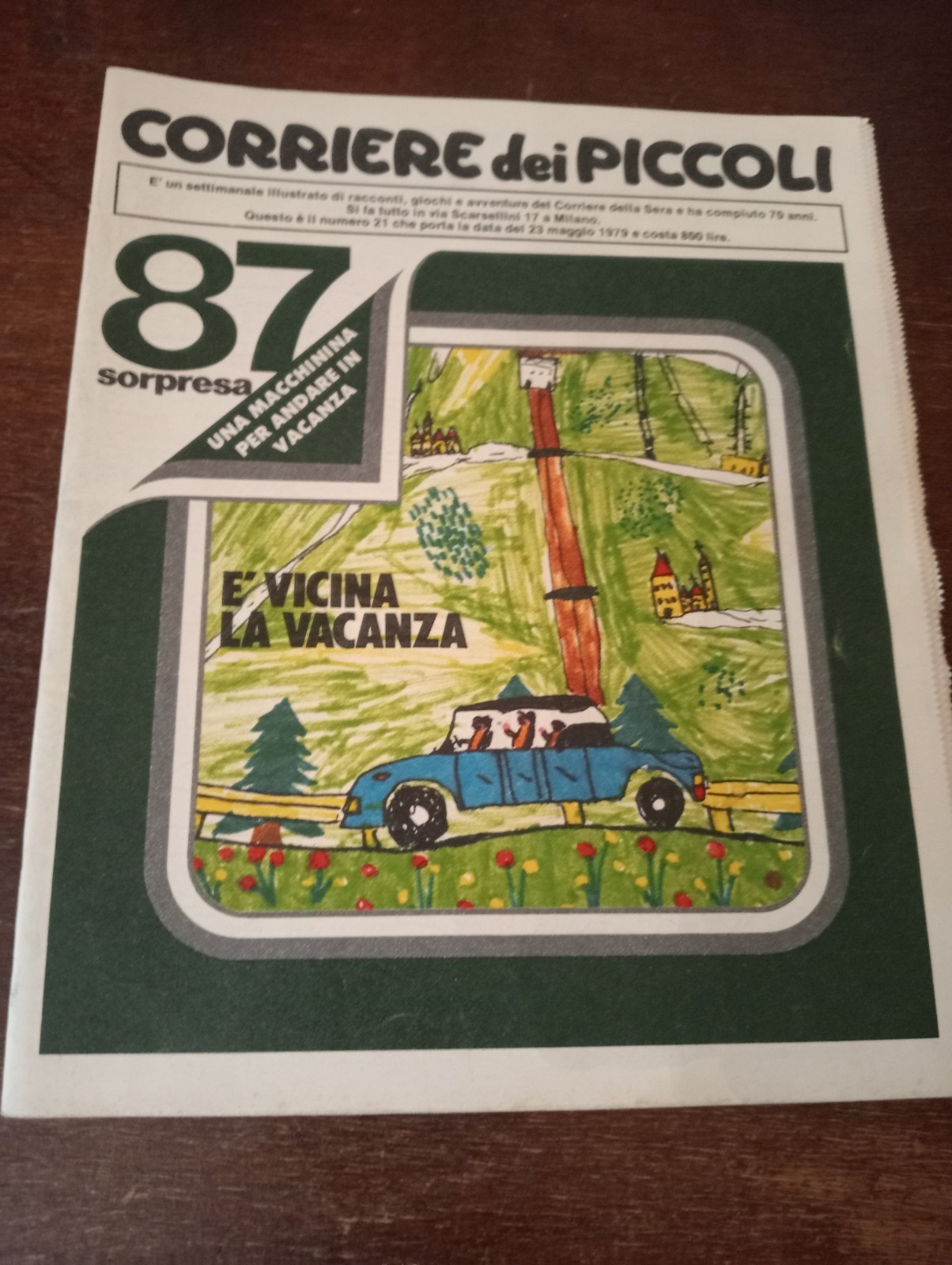 CORRIERE DEI PICCOLI nr. 21 del 1979