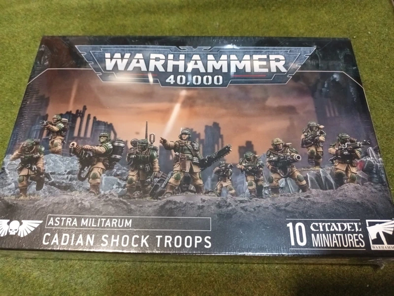 Warhammer 40K Cadian Shock Troops