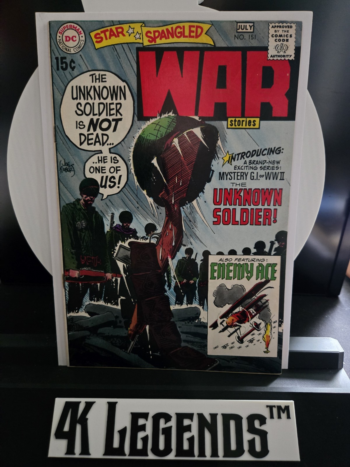 Star Spangled War Stories #151 DC Comics 1° Soldato Sconosciuto Joe Kubert (B01)