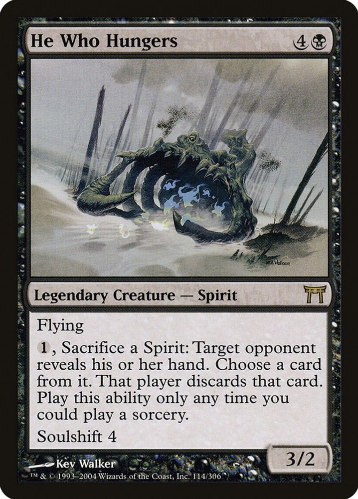 Colui che affama [CHK] NM Foil MTG Magic the Gathering